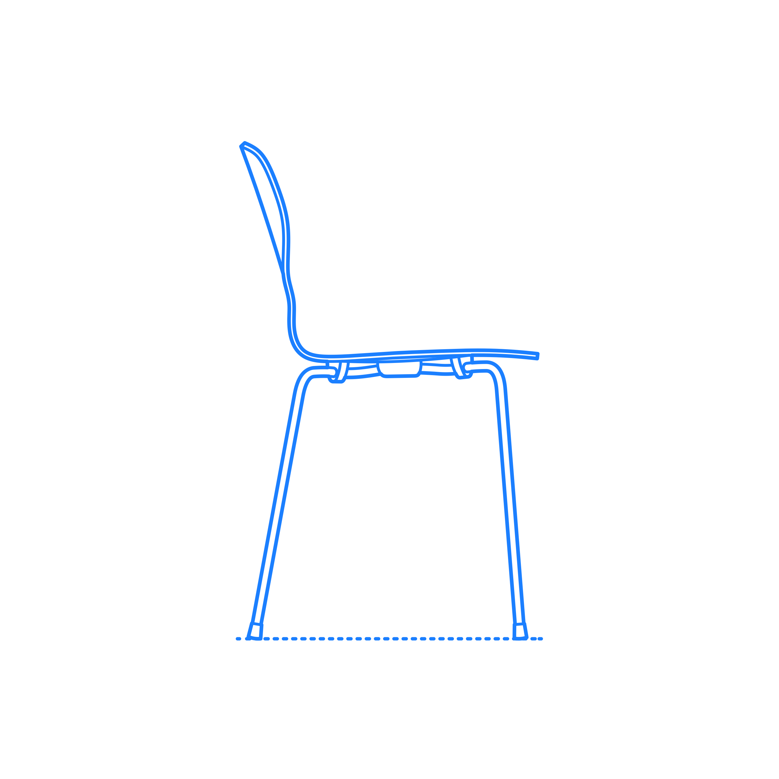 Furniture Side Chairs Ant Chair Outline Svg Vector Free Vectors